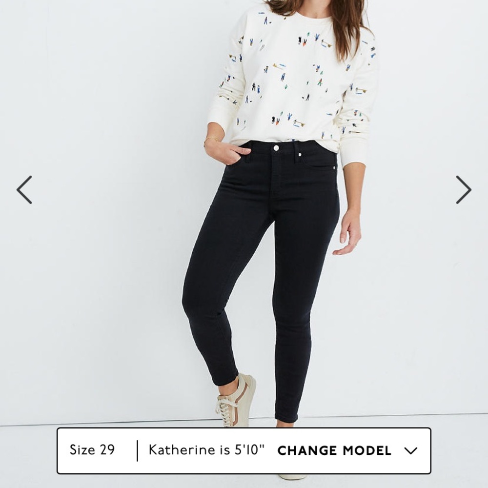 9" Mid-Rise Skinny Jeans Madewell